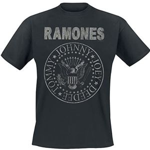 Ramones Hey Ho Let's Go - Vintage T-shirt zwart XL 100% katoen Onbekend Band merch, Bands