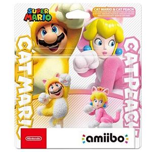 Nintendo AMIIBO: Super Mario - Cat Mario/Cat Peach (Double Pack) (Multi)