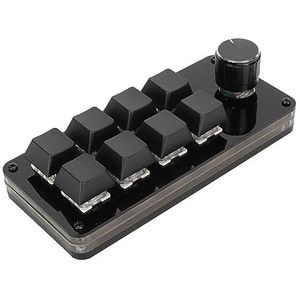 BROLEO Mini 8 Zeer belangrijk Toetsenbord, Vrije Verrichtings Macro Mechanische Toetsenbord Blauwe Schakelaar Hot Swappable voor Werk