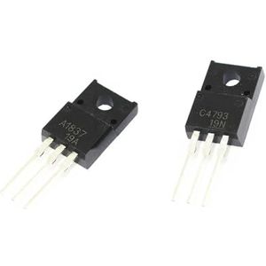 10 STKS/PARTIJ 2SA1930 2SC4793 2SA1837 2SC5171 A1930 C5171 C4793 A1837 230 V 1A TO-220F Chip(2SA1837)