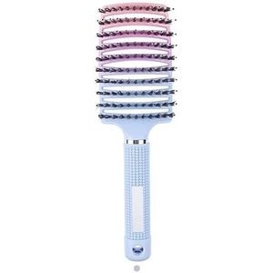 My Sensory Space Ontwarrende Haarborstel, Anti-Tangle Haarborstel, Magische Borstel Ontklitter, Gebogen en Geventileerde Ontklitterborstel, Detangler Haren Nylon Haarborstel, Ontwarrende Borstel voor