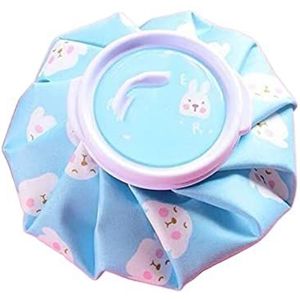 DieffematicRSD Warmwaterkruik Cloth Bag Hot Compress Household Water Injection Hot Water Bag (Color : Blue)