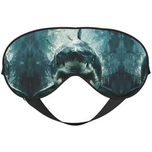 Shark Cum Eye Mask Unisex Zero Eye Pressure Oogmasker Zachte Oogschaduw Cover voor op reis