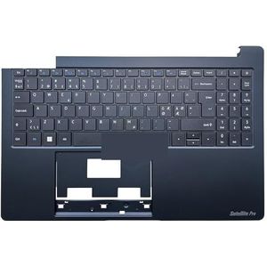 FR GR TR Toetsenbord Topcase Palmrest Voor Dynabook voor SateUite Pro C50-J C50-H C50-E D0K-V6505H XN16R-156 NB-17-6505H-10-B0 KN16R-156(NE blue)