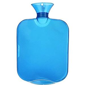 DieffematicRSD Warmwaterkruik Warmwaterkruik Warme Handtas Spoelwater Explosieveilig Verdikte Transparant (Color : Navy blue)