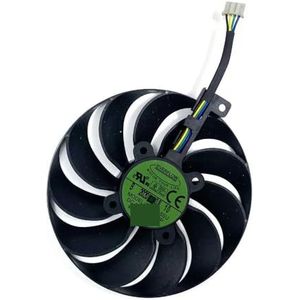 95MM 6PIN T129215SU RX5500 XT 5700 GTX1660 GPU-ventilator voor ASUS ROG-STRIX-RX 5500 RX 5700-O8G-EVO GTX1650-A4G voor GAMING-koelventilatoren(1PCS)