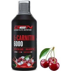 L-Carnitine 6000 Liquid - Orange Power - 1000 ml - Veganistisch
