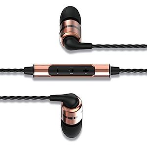 SoundMAGIC E80C Bedrade Oordopjes Met Microfoon HiFi Stereo Audiofiele Oortelefoon Geluidsisolerende In Ear Hoofdtelefoon Comfortabele Fit Super Bass Goud