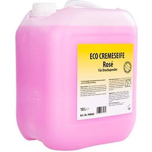 ECO handzeep crème zeep handzeep rosé voor drukdispenser 10 liter jerrycan