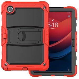 Tablet PC-hoes Kinderhoes compatibel met Lenovo Tab M11 TB-330FU/Lenovo Xiaoxin Pad 2024 TB-331FC, drie-in-één onbreekbare schaal, valbestendig, stofdicht, schokbestendig W-beugel+schouderriem Bescher