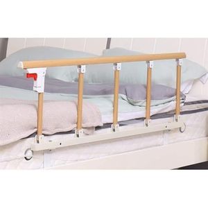 JAVPTAV Bed Side leuning barrière bed reling vouwbed vangrail zijbeschermer voor ouderen leuning hulp bij het in en uit bed komen thuis veiligheid ondersteunende rails (kleur: C)