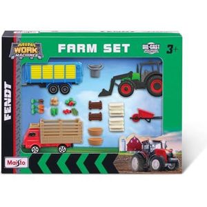 Maisto Mini Werkmachines Boerderij Gift Set