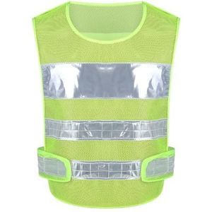 Reflecterend Vest For Buiten Fietsen En Werkveiligheid Van Mesh(Grün)