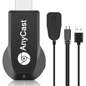 Draadloze Display Adapter, 4K 1080 P HD-MI WiFi Mobiele Screen Mirroring Ontvanger Dongle voor i-Phone Mac i-OS Android naar TV Projector Ondersteuning Miracast Airplay DLNA