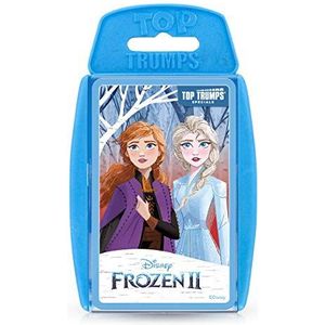 Top Trumps Disney Frozen 2 Specials Card Game, bezoek Arendelle en speel met koningin Elsa, Anna, Koning Agnarr, Queen Iduna en Olaf, educatieve geschenken en speelgoed voor jongens en meisjes vanaf 6