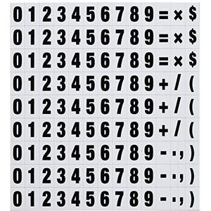 KOCAN Magnetisch nummer, 120 stuks magnetische cijfers, wiskundige bediening, magneten, kalenderdata, indicatoren voor whiteboard-koelkasten