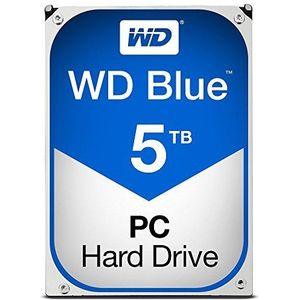 Western Digital WD10EZEX Blue interne harde schijf (8,9 cm (3,5 inch), SATA 6 Gb/s, 64 MB cache) bulk 5 TB