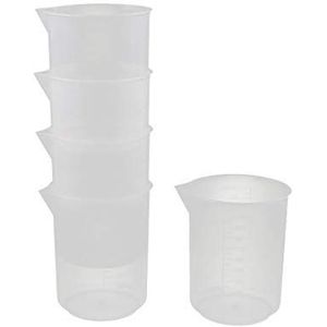 XYWHPGV 5 stuks Kitchen 1000 ml plastic maatbeker kan schenktuitcontainer(c23ca 3409c c76df d94c0 c57e6 123d5
