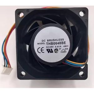 LMNCBVYA Ailsa Hexi THB0648BE 60x60x38mm DC48V 0.41A 4-Wire Fan for Laptop - Air Solution