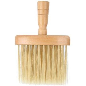 Gekke Verkoop Neck Face Duster Brush Salon Haarreiniging, Houten Sweeper Brush Hairdressing Tool, Neck Face Duster Brush Salon Hair Cleaning Wood Sweep Brush Hair Cut Hairdressing Tool