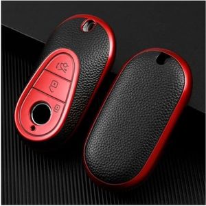 TPU Autosleutelhoesje Shell Houder Tas Sleutelhanger voor Benz S Klasse S W223 2020 2021 Autosleutelhoesonderdelen