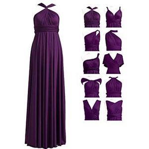 72styles Infinity Bruidsmeisje Jurken Dames, Multiway Jurk, Convertible Wikkel Jurk, Maxi lange, Grote Maten, Avondjurk, Gala,Trouwjurk