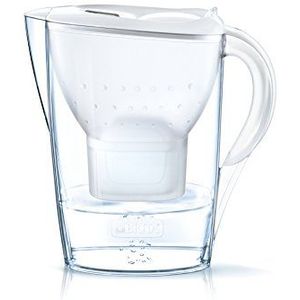 Brita - karaf met waterfilter, compatibel met Maxtra+ cartridges, kleur: wit 2,4 L wit