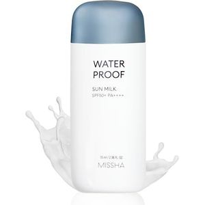 Missha Veiligheidsblok rondom de zon, waterdicht, melk Spf50 + Pa +++ 70 ml