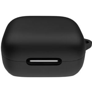 Hoofdtelefoon siliconen hoesje voor Soundcore P30i Drop-proof stofdichte oortelefoon beschermhoes (zwart)