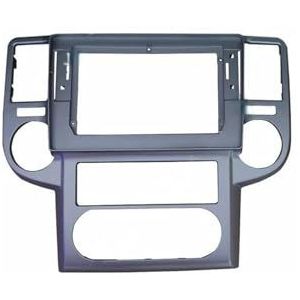 10,1 Inch Voor N&issan Voor X-Trail 2003 2004 2005 2006 2007 Autoradio Stereo Gps Mp5-speler 2 Din Hoofdeenheid Paneel Fascia Frame Dashboard Cover(Frame met kabel)