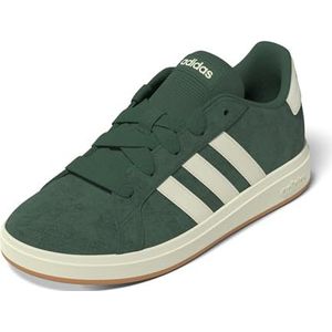 adidas Grand Court 00s Sportwear, uniseks, voor kinderen, collegiate-groen/vuilwit/rubber, maat 6 grote kinderen, Groen Collegiate Wit Vuil Rubber, 6 Big Kid