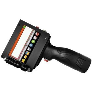 Handheld Printer Handlaserprinter T-shirt Vervaldatum Drukmachine Draagbare Draagbare Inkjetprinter Met Datumcode Efficiënt Helderheid