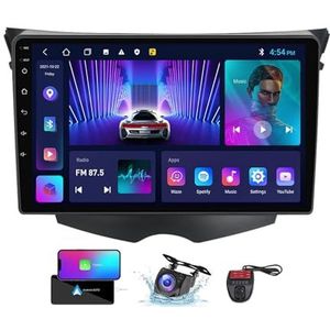 Android 13 Dubbel DIN autoradio voor Hyundai Veloster FS 2011-2017-GPS Navi | Gratis achteruitrijcamera| 9 inch Scherm met Carplay Android Auto/FM RDS DAB/Bluetooth/SWC/DSP Stereo(NF-1)
