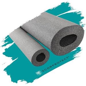Scorprotect - SCP-H35-10 - Rubber Buisisolatie - Grijs - 2 m - Zeer Flexibel