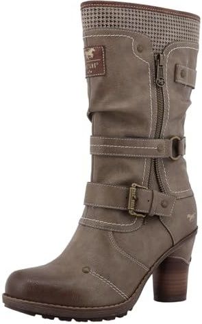 Mustang enkellaarzen voor dames 15M0162001, grootte:37 EU, kleur:Veelkleurig