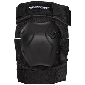 Powerslide Beschermende uitrusting Standard Black kniebeschermers, voor inline en rolschaatsen, skateboarden, CE-getest