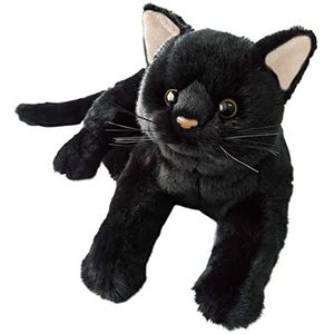 Weatail Zwarte kat knuffel 30cm kat knuffel zacht speelgoed zacht kitten pluche knuffel pluche kat knuffel knuffel knuffel kat knuffel voor peuters, verjaardag kerstfeest gunsten