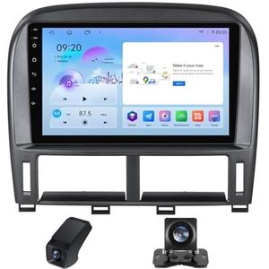 9 inch Radio, Autoradio geldt voor Lexus LS430 XF30 LS 430 2000-2006 Toyota Celsior XF30 III 3 2000-2006 Draadloze Carplay & Android Auto met Touchscreen Radio/Bluetooth5.0/FM(NF-3)