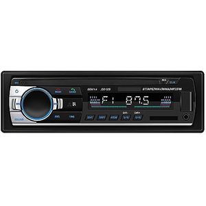 Goforjump Autoradio, Bluetooth autoradio, 4 x 60 W autoradio, FM-radio, MP3-speler USB/SD/AUX, handsfree installatie