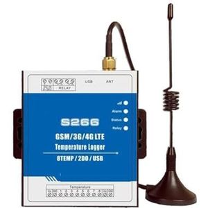 8 temperatuuringangen GSM 2G 3G 4G datalogger afstandsbediening met sensor optioneel(Kit5 4G)