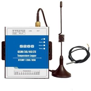 8 temperatuuringangen GSM 2G 3G 4G datalogger afstandsbediening met sensor optioneel(Kit6 4G y sensor)
