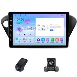 Autoradio geldt voor Toyota Vista V50 1998-2003,9 inch Touchscreen Navi met Wireless Carplay Android Auto 2 DIN Radio Android Bluetooth FM+Achteruitrijcamera/Stuurwielbediening(X2)