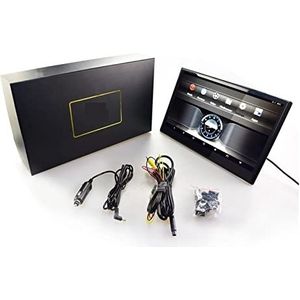 Draagbare dvd-speler voor videospelers op hoofdsteunen in auto's 12.5 Inch IPS Auto Hoofdsteun Monitor HDMI 2G/32GB DDR Achterbank Entertainment Systeem Monitor met HD-roterend scherm (Color : 2 pcs