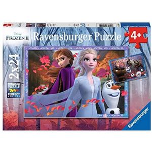 Puzzel Frozen 2 IJzige Avonturen (2x24 Stukjes)