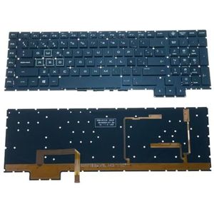 Spaans RGB-toetsenbord (VS) voor HP 17-AN AN000 AN001CA AN008CA AN010CA AN020CA AN030CA NSK-XH1LN(SP RGB)