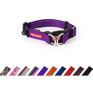 EzyDog Double Up halsband, paars, small (22cm - 29cm)