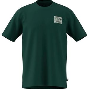 adidas Hombre MEMORIES OF SPORT PATCH GRAPHIC T-SHIRT, collegiate green, 4XL