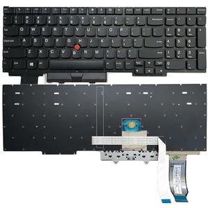 Voor Lenovo voor ThinkPad E15 voor Gen 1 voor GEN 2 (Type 20T8 20T9 20TD 20TE) Amerikaans/Spaans/Frans AZERTY/Latijns laptoptoetsenbord 01XY010(Gen 1 US No backlit)