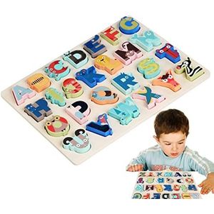 Alfabet puzzel speelgoed, puzzel | Leren voorschoolse -activiteiten voor peuters, 3-jarige jongens en kleuteronderwijs Fanelod