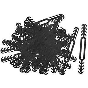100 Stuks Verstelbare Masker Extender Masker Extender Masker Haak Zwart